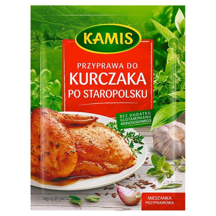 Kamis Chicken Spice in Old Polish Style Spice Mix for Meat and Sauces 25g