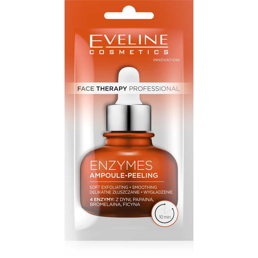 Eveline Face Therapy Professional Ampułka-Peeling Żelowy Enzymatyczny 8ml