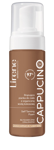 Lirene Perfect Tan Moisturizing Tanning Foam Capuccino 150ml Best Before 30.06.26