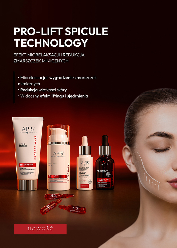 Apis Professional Pro Lift Spicule Technology Home TerApis Mikroigiełkowe Serum Liftingujące z DMAE i Biomimetyczną Konotoksyną 30ml