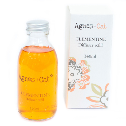 Agnes + Cat Reed Diffuser Refill - Clementine 150ml