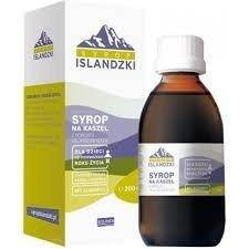 Icelandic Moss Syrup for Dry Cough and Sore Throat Relief 200ml