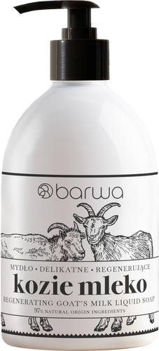 Barwa Pure Calm Goat Milk Regenerating Liquid Soap 450ml