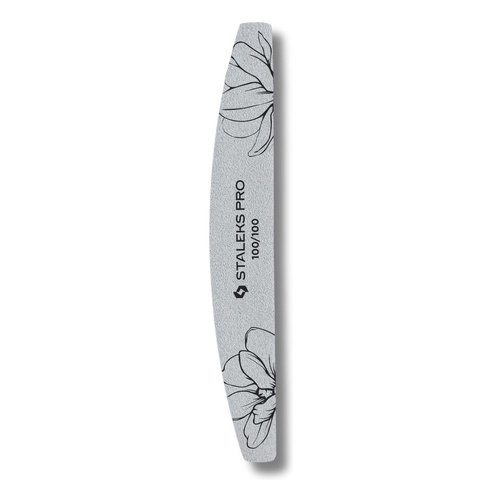Staleks Expert Pro NFE-40 Crescent Mineral Nail File 0 100/100 Grit 25pcs