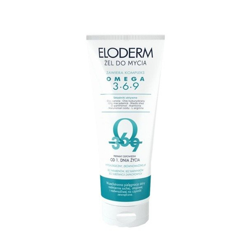 Eloderm Hypoalergiczny Żel Do Mycia Od 1 Dnia Życia Skóra Sucha Wrażliwa 200ml