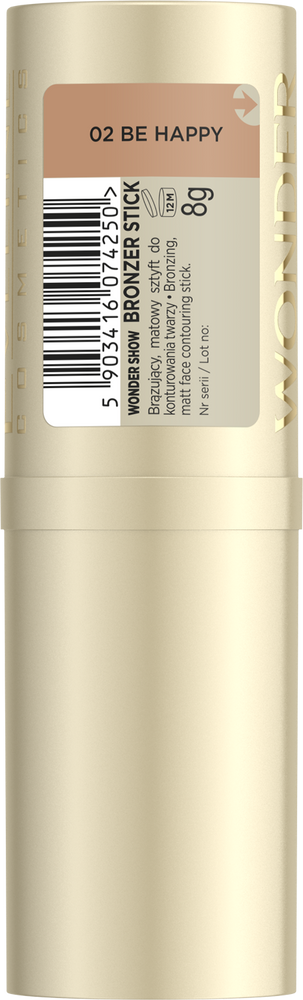 Eveline Wonder Show Bronzer w Sztyfcie 02 Be Happy 8g