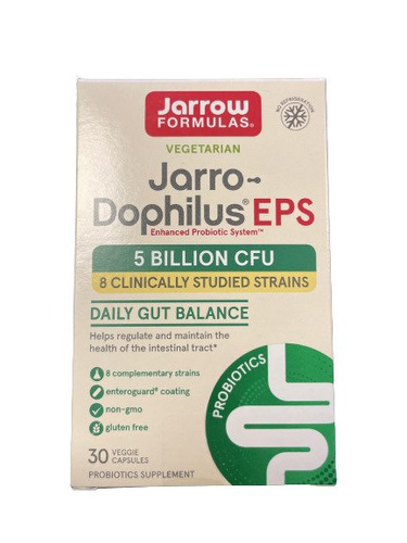 Jarrow Formulas Jarro-Dophilus EPS 5 Miliardów CFU Probiotyk na Zdrowie Jelit i Odporność 30 Kapsułek