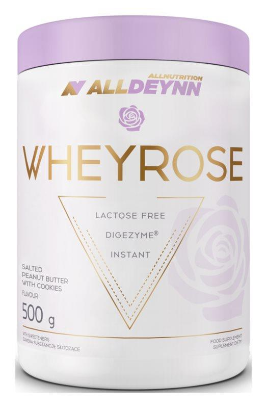 Allnutrition AllDeynn WheyRose Salted Peanut Butter with Cookies Odżywka Wysokobiałkowa 500g