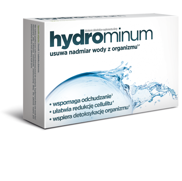 Aflofarm Hydrominum Supplement for Excess Water Removal 30 Tablets