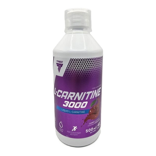 Trec Nutrition L-Carnitine 3000 Liquid, Cherry (EAN 5902114081386) - 500 ml.