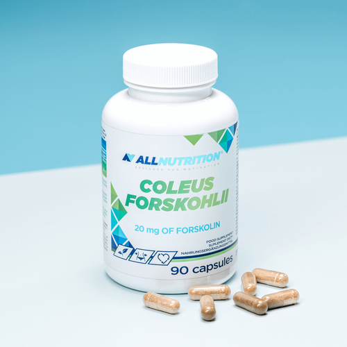 Allnutrition Coleus Forskohlii 200mg Wsparcie Kontroli Wagi 90 Kapsułek
