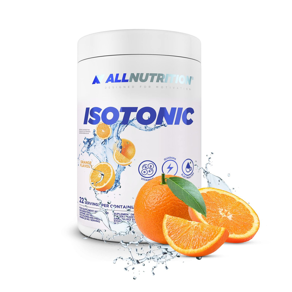 Allnutrition Isotonic Powder Drink Replenishing Electrolytes Orange 700g