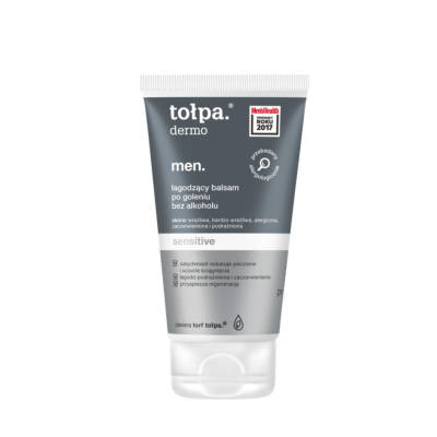 Tołpa Dermo Men Sensitive Łagodzący Balsam po Goleniu Silnie Nawilżający 125ml