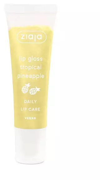 Ziaja Nawilżający Błyszczyk do Ust Tropikalny Ananas 12ml