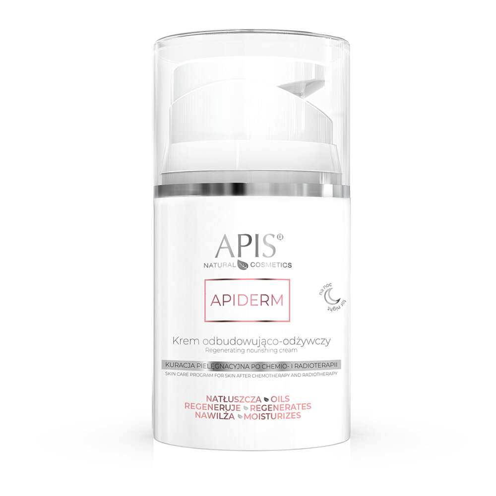 Apis Apiderm Odbudowujący Krem na Noc do Skóry Suchej 50ml