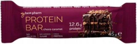 MyBestPharm Choco Caramel Protein Bar 60g