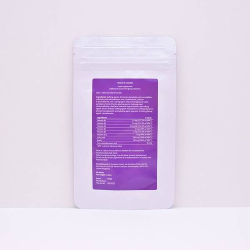 Aloe Vera Pro Vtiamin B Complex Zdrowie i Bogactwo 9 Składników Aktywnych 60 Tabletek