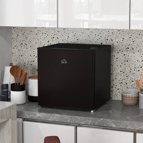 HOMCOM 35L Mini Freezer, -24℃ to -14℃ Temperature - Black