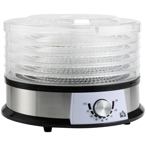 HOMCOM 40-70℃ Five-Tray Food Dehydrator