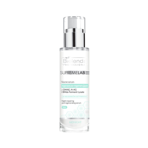 Bielenda Professional Supremelab Nocne Serum Naprawczo-Regenerujące z DMAE 30ml