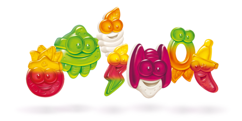 Nimm2 Śmiejżelki Heroes Żelki Owocowe Wzbogacone Witaminami 90g