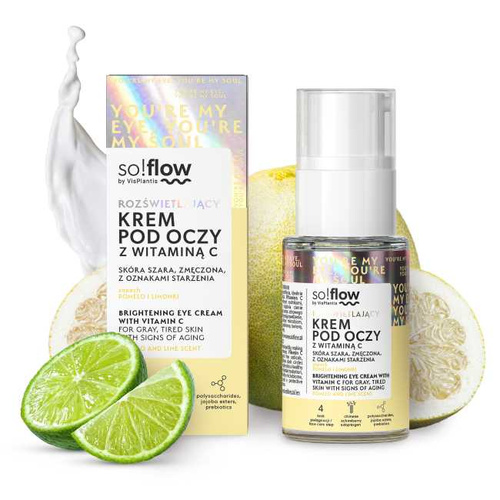 So!Flow Rozświetlający Krem pod Oczy z Witaminą C 15ml