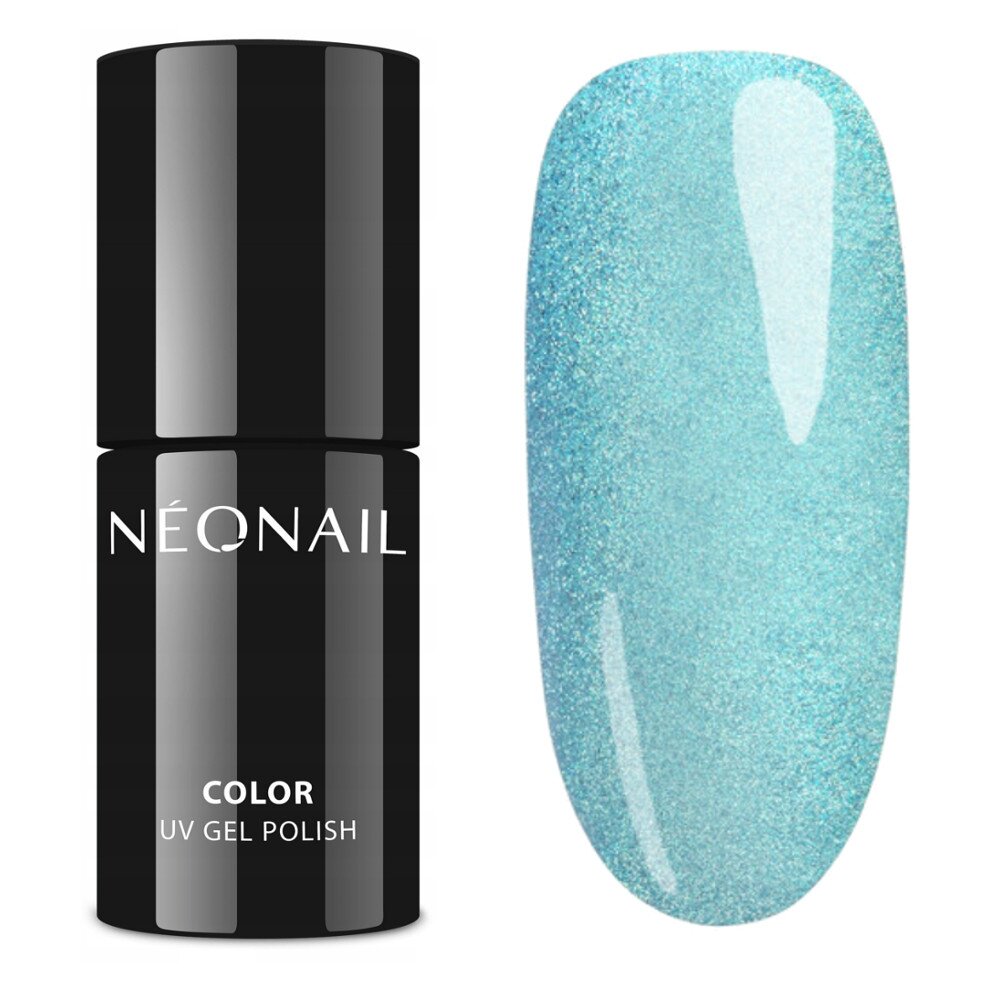 NeoNail UV/LED Hybrid Nail Gel Polish Cat Eye Lakier Hybrydowy Satin Cobalt 7,2ml