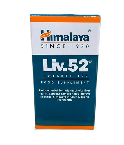 Himalaya Liv.52 DS Wsparcie Trawienia i Zdrowia Wątroby 100 Tabletek