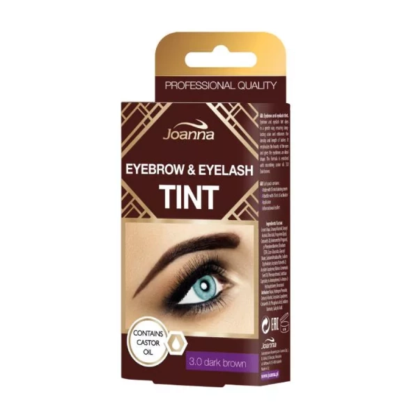 Joanna Tint Eyebrow & Eyelashes Henna No 3.0 Dark Brown 15ml