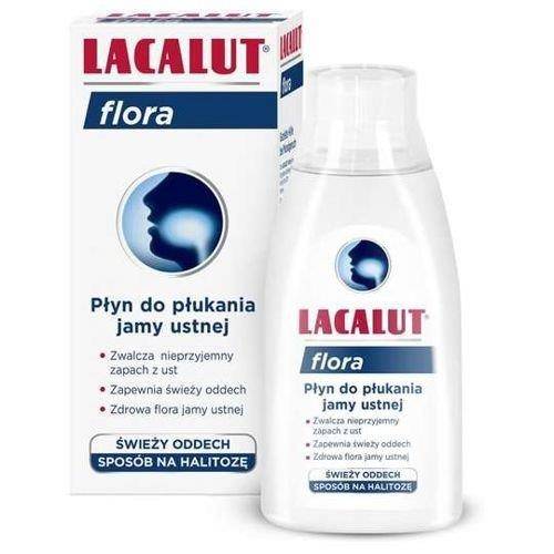 Lacalut Flora Płyn Do Płukania Jamy Ustnej Zapewniający Świeży Oddech 300ml