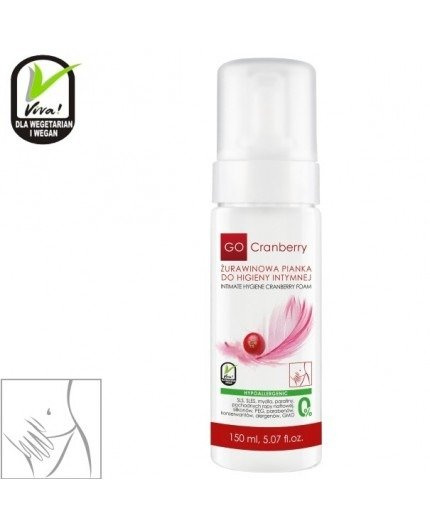 GoCranberry Żurawinowa Pianka do higieny intymnej 150 ml
