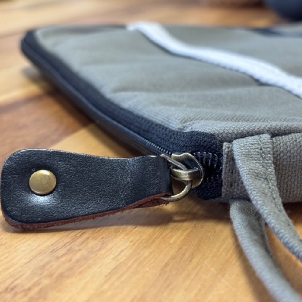 Canvas Tablet Pouch - Olive
