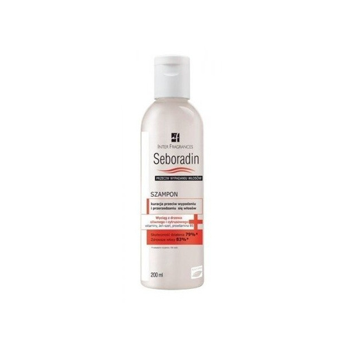 Seboradin Shampoo againt Hair Loss and Hair Thinning with Vitamins 200ml