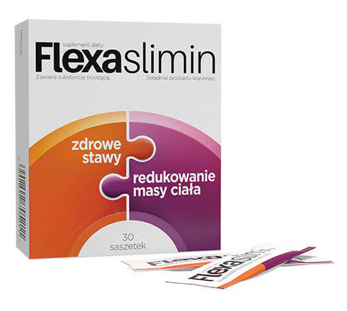 Flexaslimin na Zdrowe Stawy i Redukcję Masy Ciała 30 Saszetek