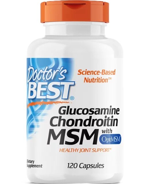 Glucosamine Chondroitin MSM with OptiMSM - 120 caps