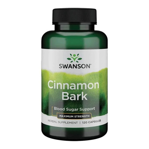 Swanson Cinnamon Bark, Maximum Strength - 120 caps