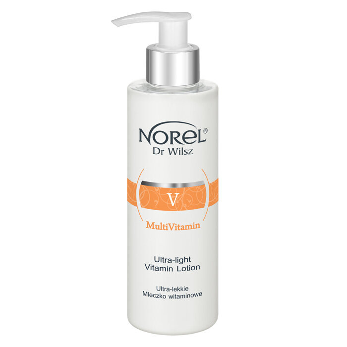 Norel MultiVitamin Ultra Lekkie Oczyszczające Mleczko Witaminowe 200ml