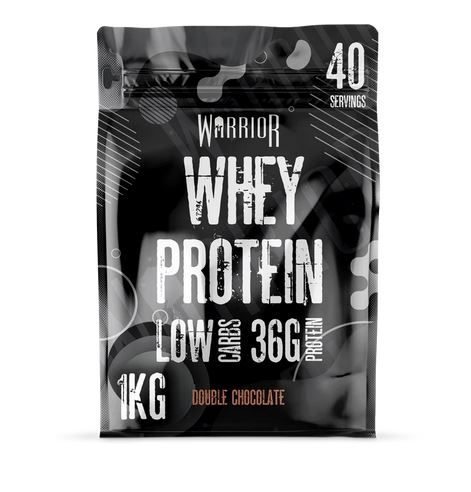 Warrior Whey Protein, Double Chocolate - 1000g