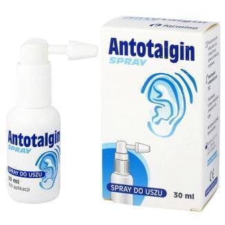 Antotalgin Spray do Uszu Usuwanie Woskowiny 30ml