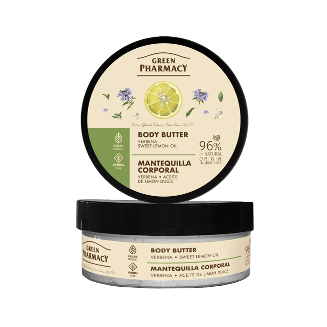 Green Pharmacy Firming Body Butter Verbena and Sweet Lemon Oil 200ml