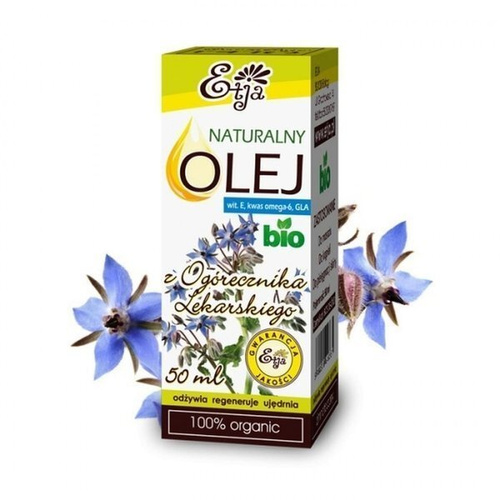 ETJA Olej z Ogórecznika Lekarskiego EKO 50ml