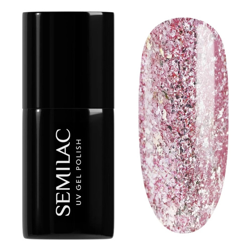 Semilac Shimmer Dust Hybrid Gel Polish 293 Polish Rose Gold Shimmer 7ml