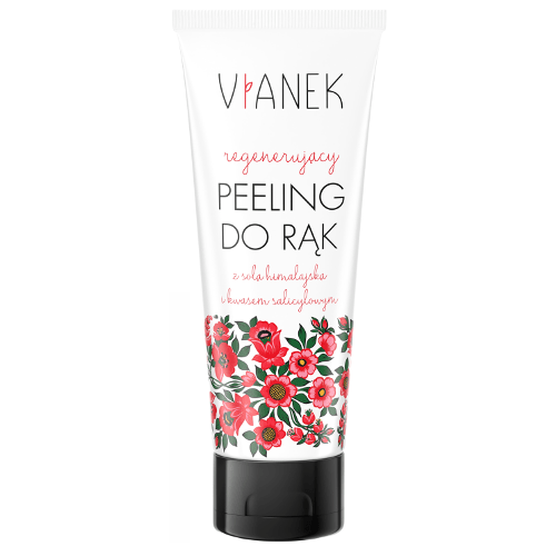 Vianek Regenerujący Peeling do Rąk z Solą Himalajską i Woskiem Pszczelim 75ml