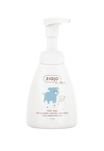 Ziaja Baby Face, Hand and Body Washing Foam for Children 1+ 250ml
