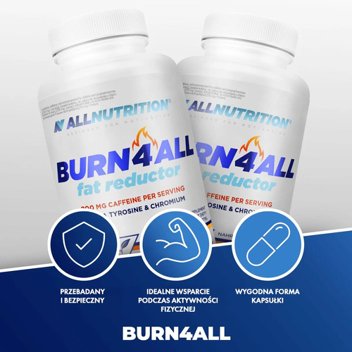 Allnutrition Burn4ALL Wspomagający Utrzymanie Sylwetki 100 Kapsułek