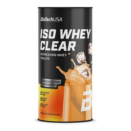 BioTechUSA Iso Whey Clear, Peach Ice Tea - 400g