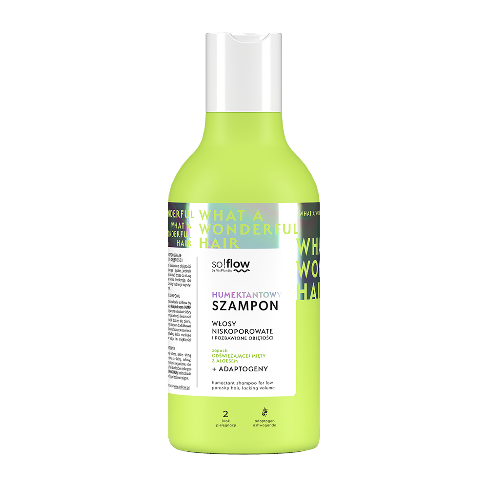 So!Flow Humectant Shampoo for Low Porosity and Volumless Hair 400ml