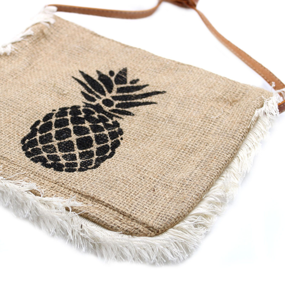 Fab Fringe Bag - Pineapple Print