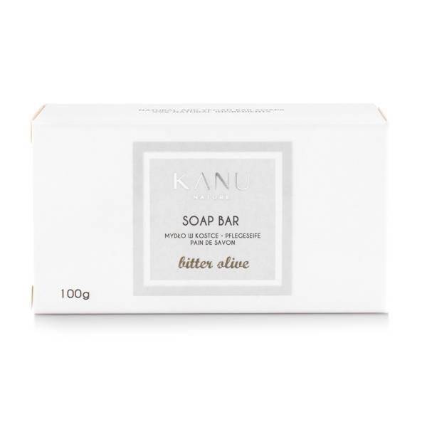 Kanu Nature Vegan Moisturizng Bar Soap with Bitter Olive Fragnance 100g 