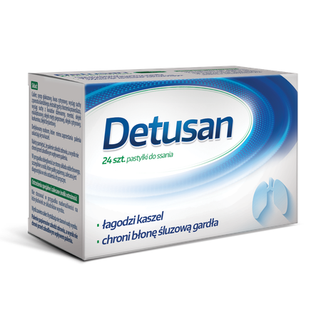 Detusan Lozenges to Ease Cough in Smokers 24pcs.